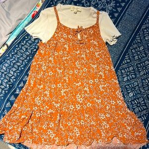 Brand Jessica Simpson shirt with dress Size 5/6
